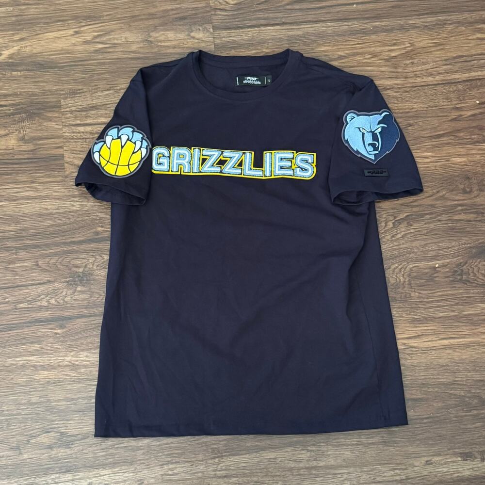 Pro Standard Memphis Grizzlies Premium Patch Tee Black‎ Size L